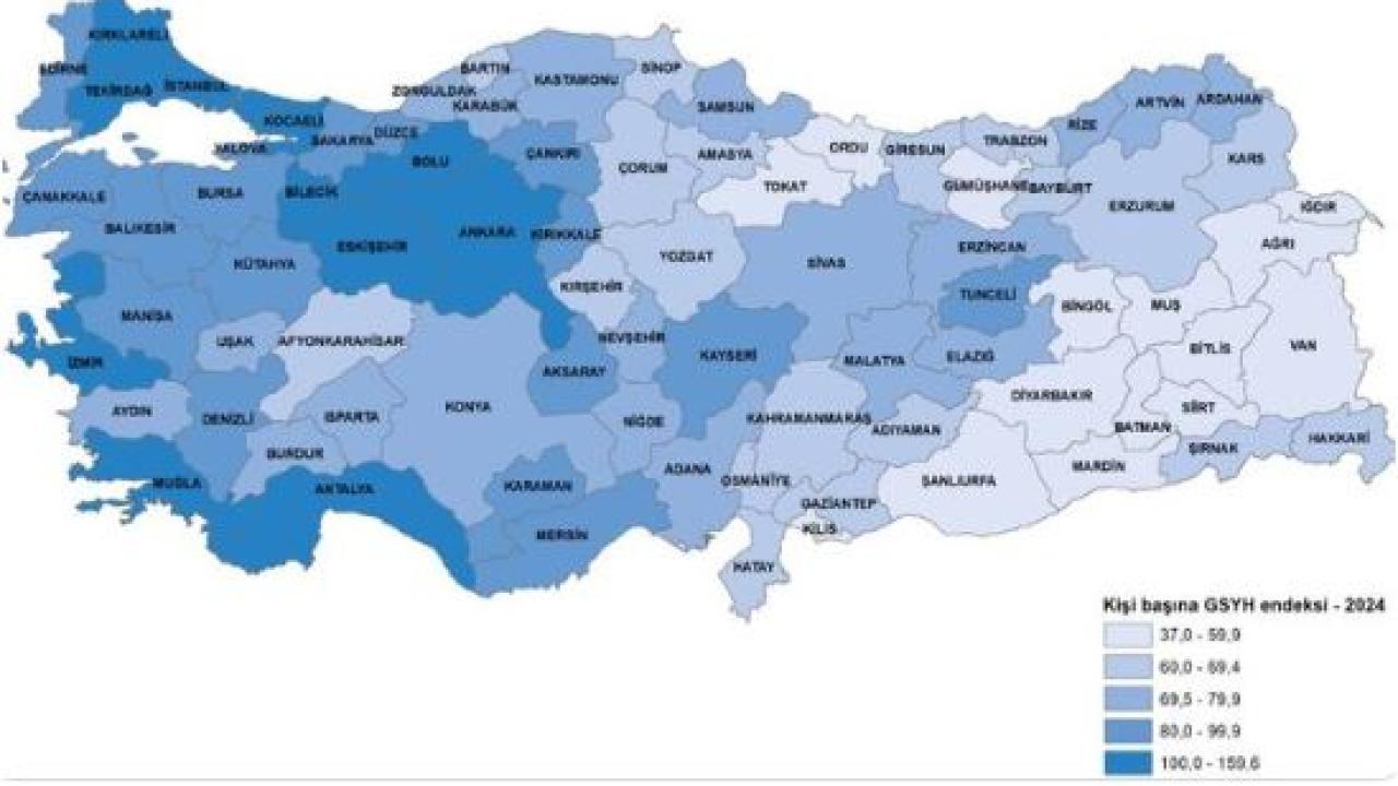 Şanlıurfa Milli Hasıla Gelirinde Türkiye’de Sonuncu Oldu
