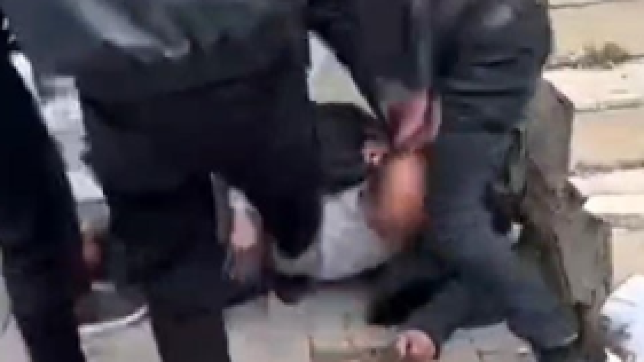 Şanlıurfa’da Sokak Ortasında Meydan Dayağı