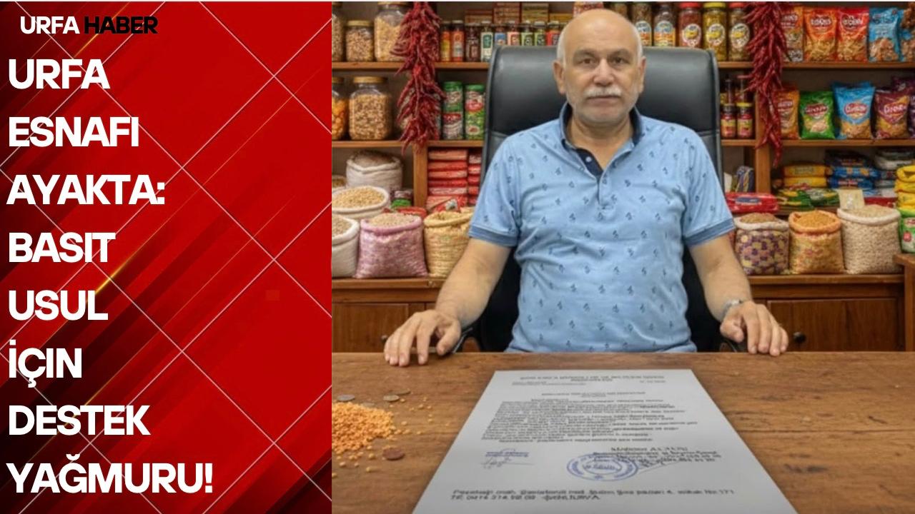 Urfa Esnafı Ayakta: Basit Usul İçin Destek Yağmuru!