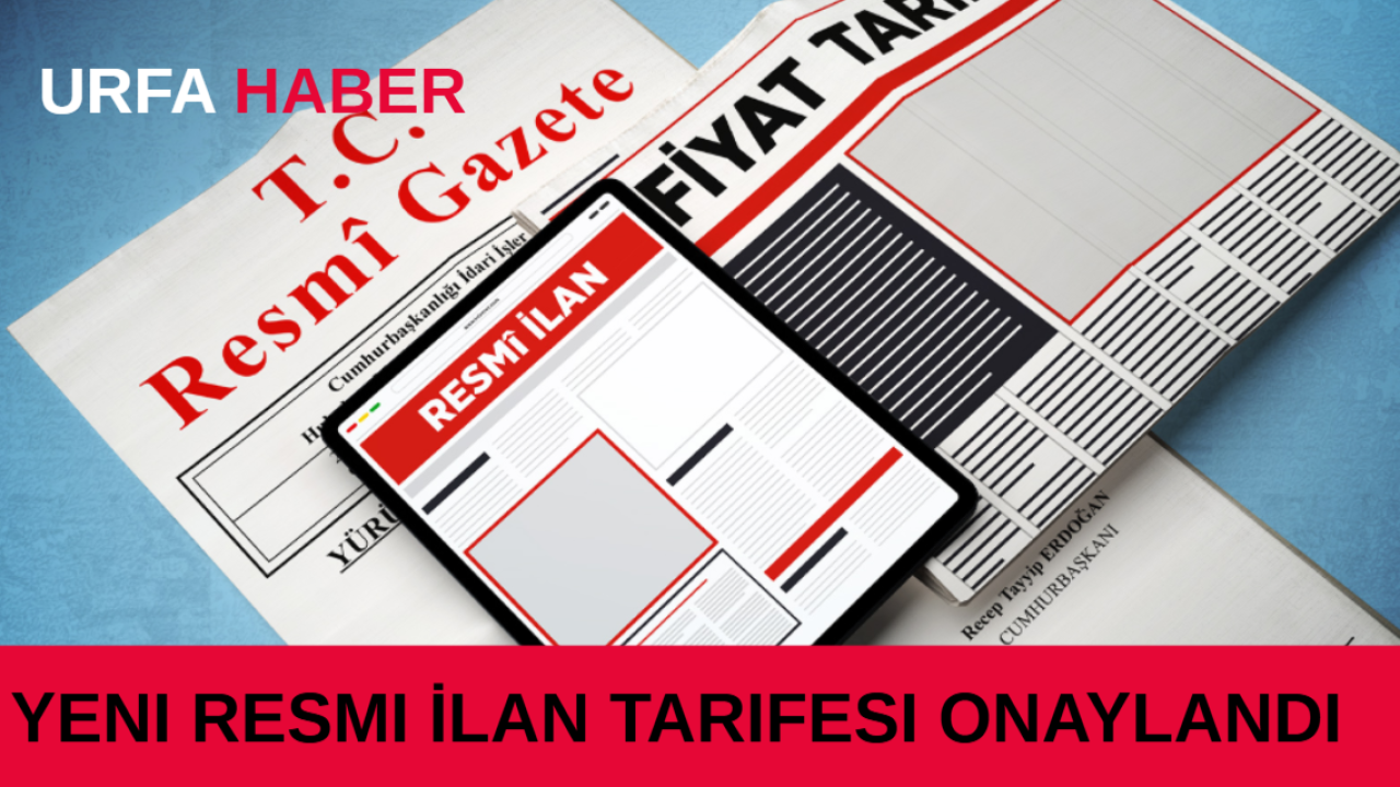 Resmi İlan Fiyat Tarifesi Onaylandı