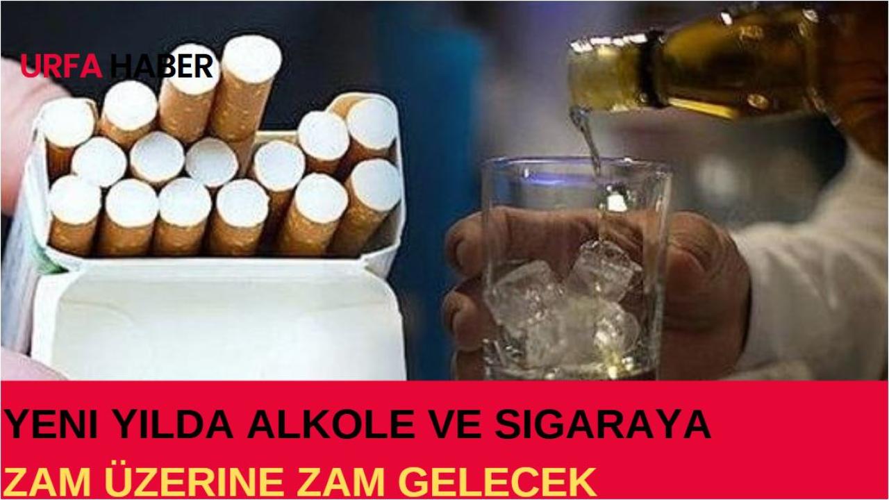 Yeni Yılda Alkole ve Sigaraya Zam Üzerine Zam Gelecek