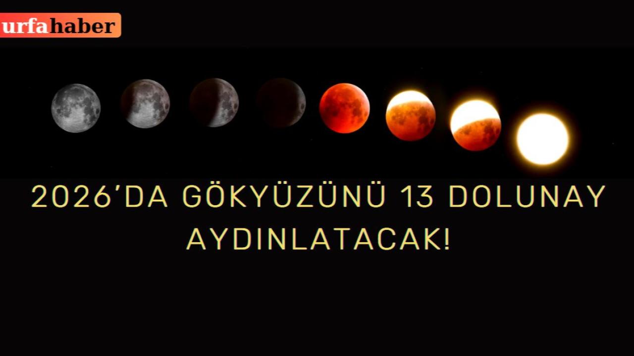 2026’da Gökyüzünü 13 Dolunay Aydınlatacak!