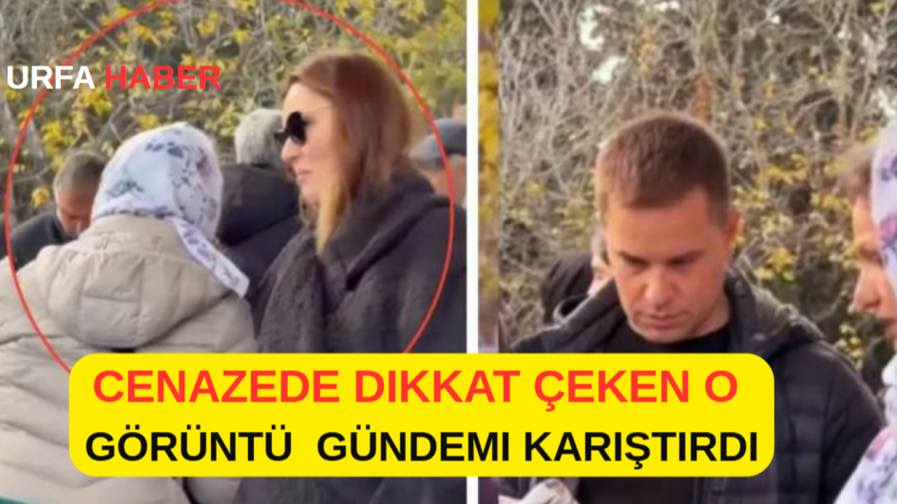 Cenazede Dikkat Çeken O An Gündemi Karıştırdı