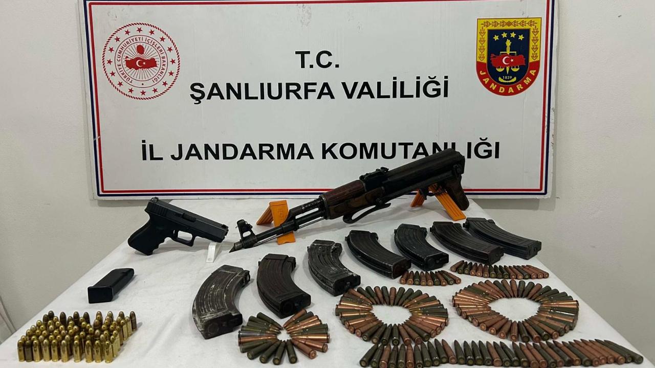 Şanlıurfa'da kaçak silah operasyonu!