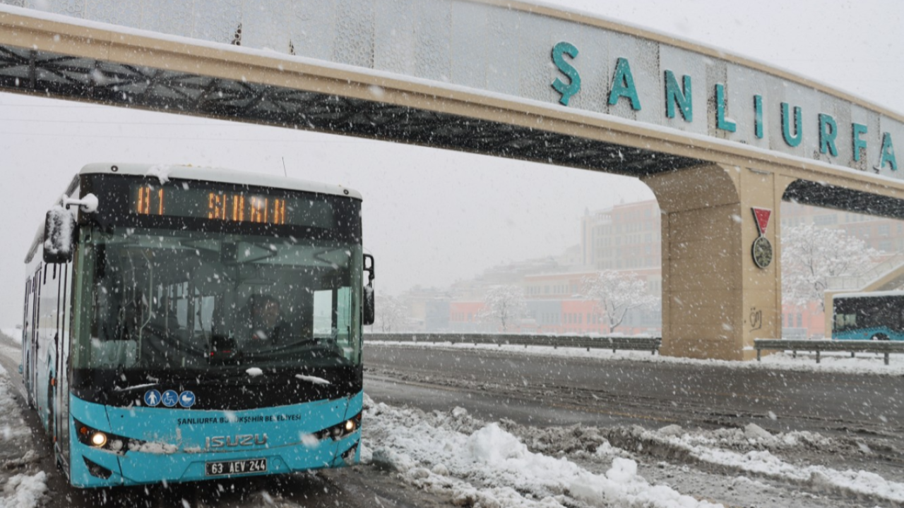 Şanlıurfa’da toplu taşıma ücretiz hizmet verecek