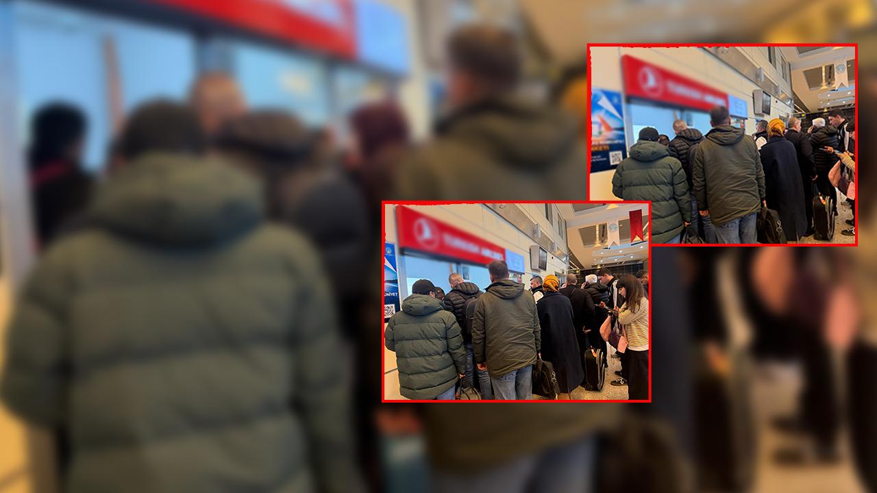 Urfa'da yoğun sis uçak seferlerini etkiledi: Ünlüler havalimanında kaldı!