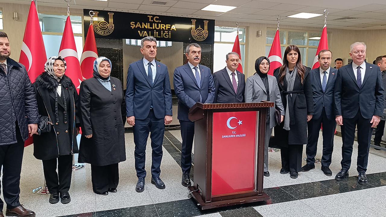 Milli Eğitim Bakanı Yusuf Tekin Şanlıurfa'da!
