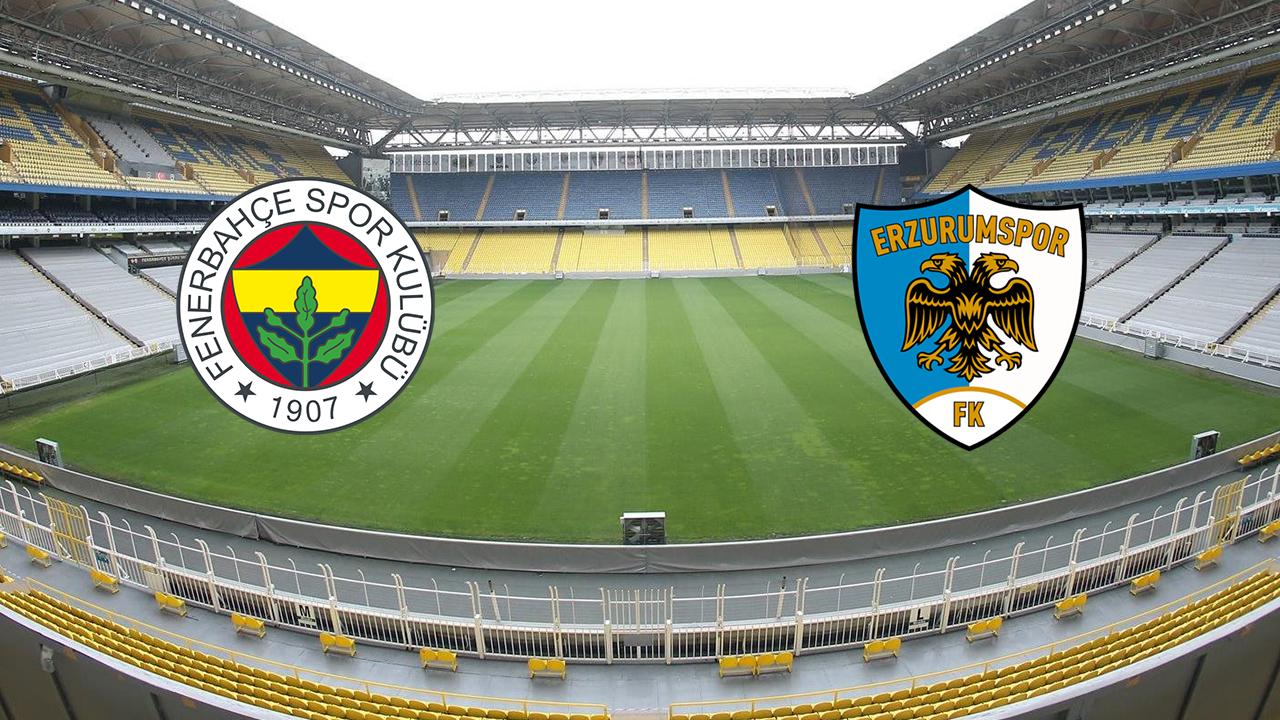 Fenerbahçe – Erzurumspor karşılaşması ne zaman, hangi kanalda?