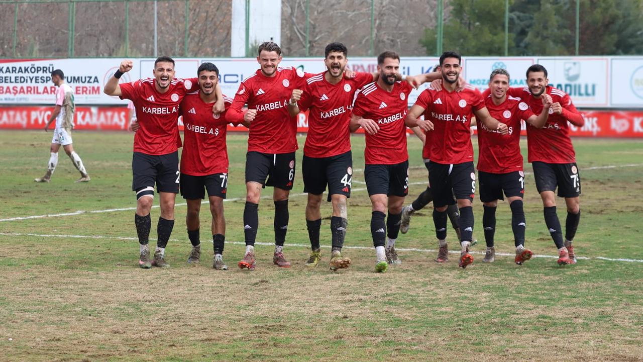 Karaköprü Belediyespor'dan rahat galibiyet!
