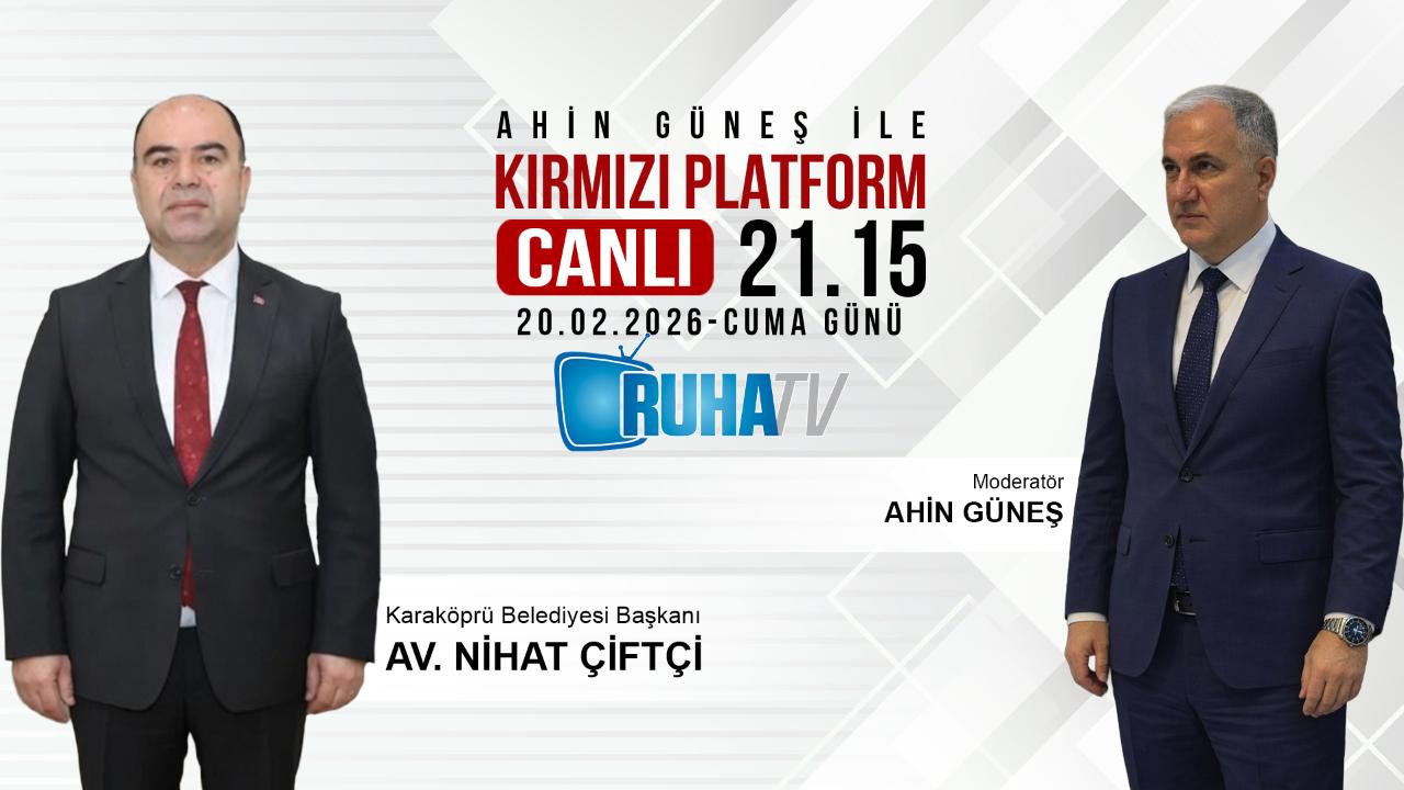 Kırmızı Platform'un konuğu Karaköprü Belediye Başkanı Çiftçi!