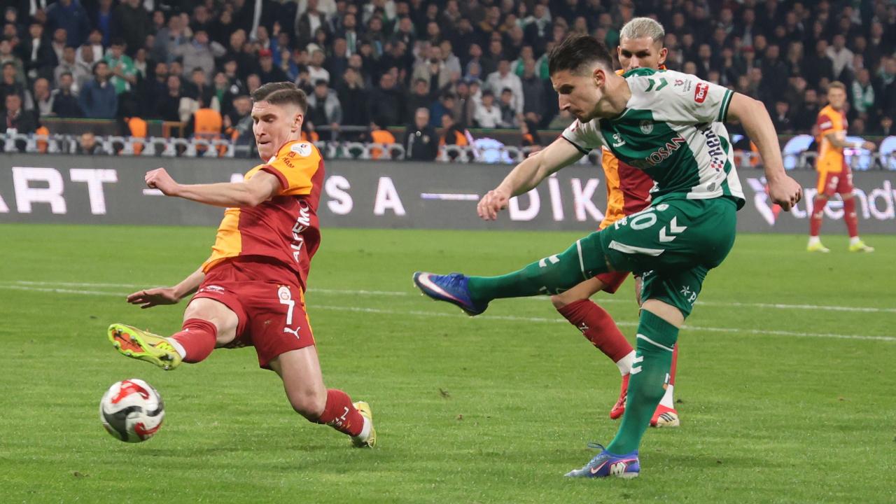 Konyaspor sahasında Galatasaray'ı yendi!