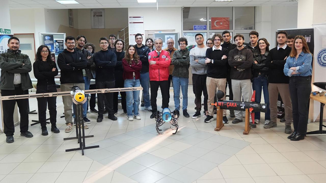Egeli gençler Urfa'da yapılacak TEKNOFEST'e hazırlanıyor!