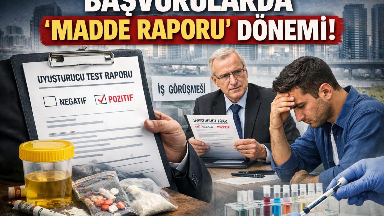 İstihdamda Yeni Şart: Bağımlılık Testi