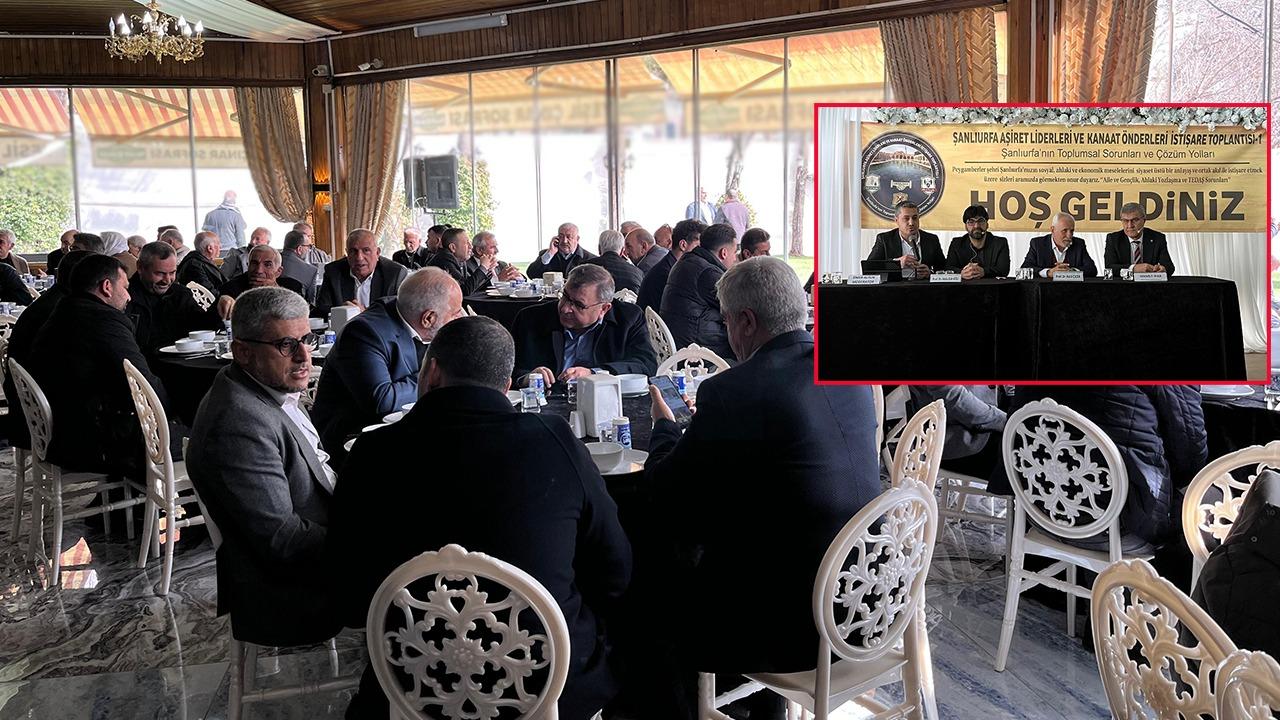 Şanlıurfa'da aşiret liderleri ve kanaat önderlerinden 7 maddelik çağrı!