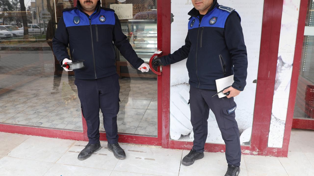 Şanlıurfa'da çok sayıda işyeri mühürlendi!