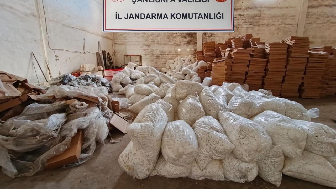 Şanlıurfa'da milyonluk kaçakçılık!