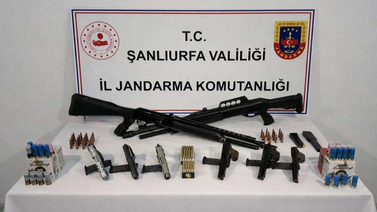 Şanlıurfa'da ruhsatsız silah operasyonu!