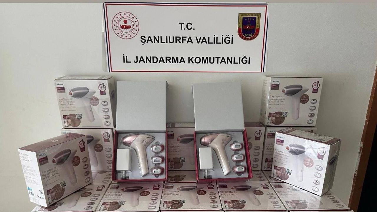 Urfa'da gümrük kaçakçılarına darbe!