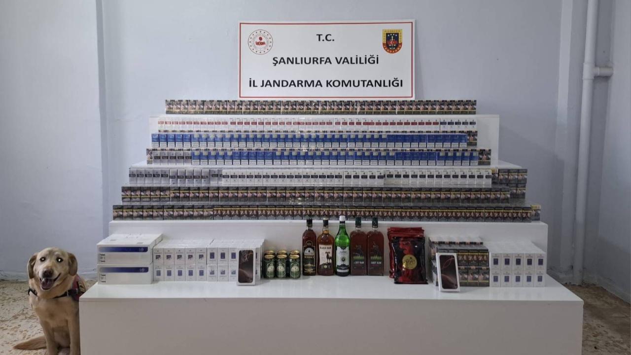 Urfa'da operasyon: Binlerce paket ele geçirildi!