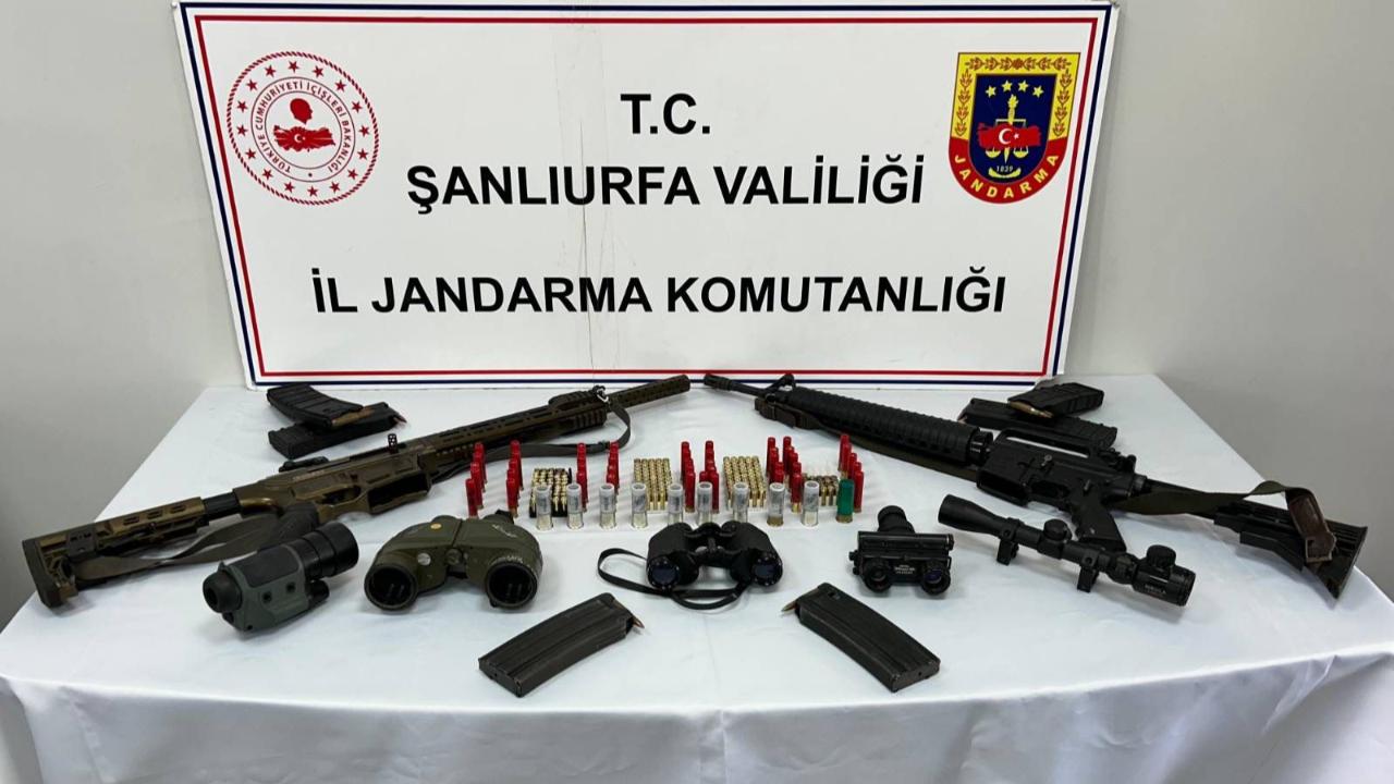 Urfa'da silah ve mühimmat ele geçirildi!