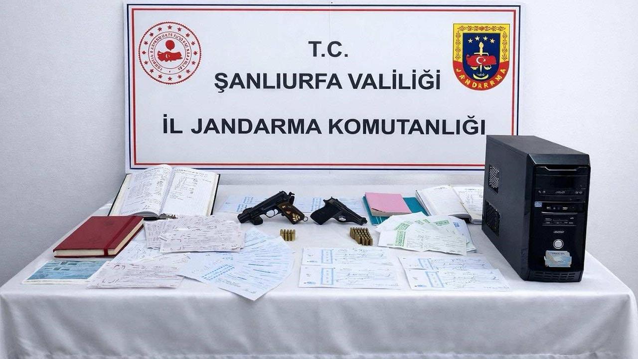 Urfa'da tefecilik operasyonu!