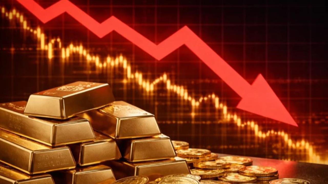 Altın’da sert düşüş sürüyor!