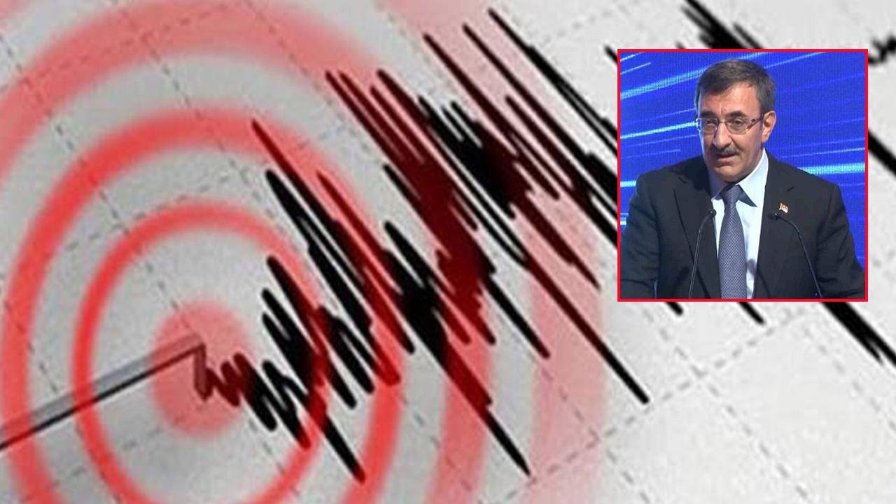 Cumhurbaşkanı Yardımcısı Yılmaz'dan Denizli'deki depremle ilgili açıklama!