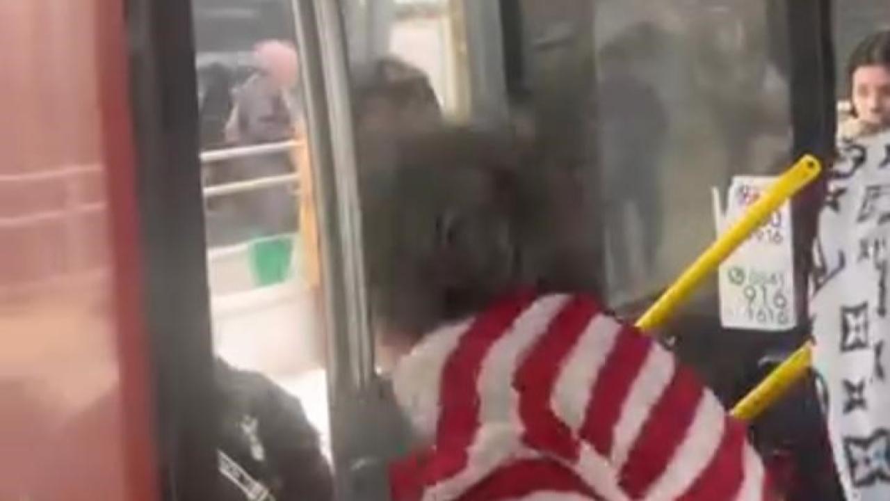 Otobüste yer kavgası: Kadınlar şoförün kolunu ısırdı!