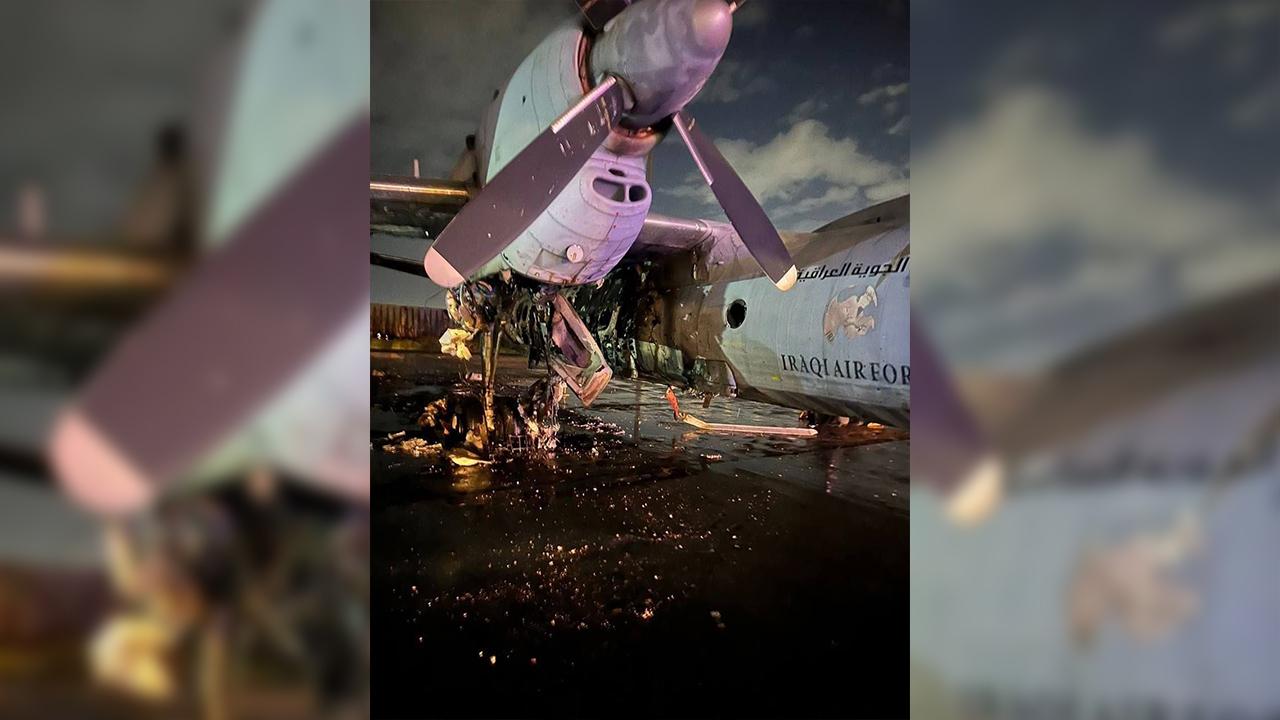 Bağdat Havalimanı’na roketli saldırı!