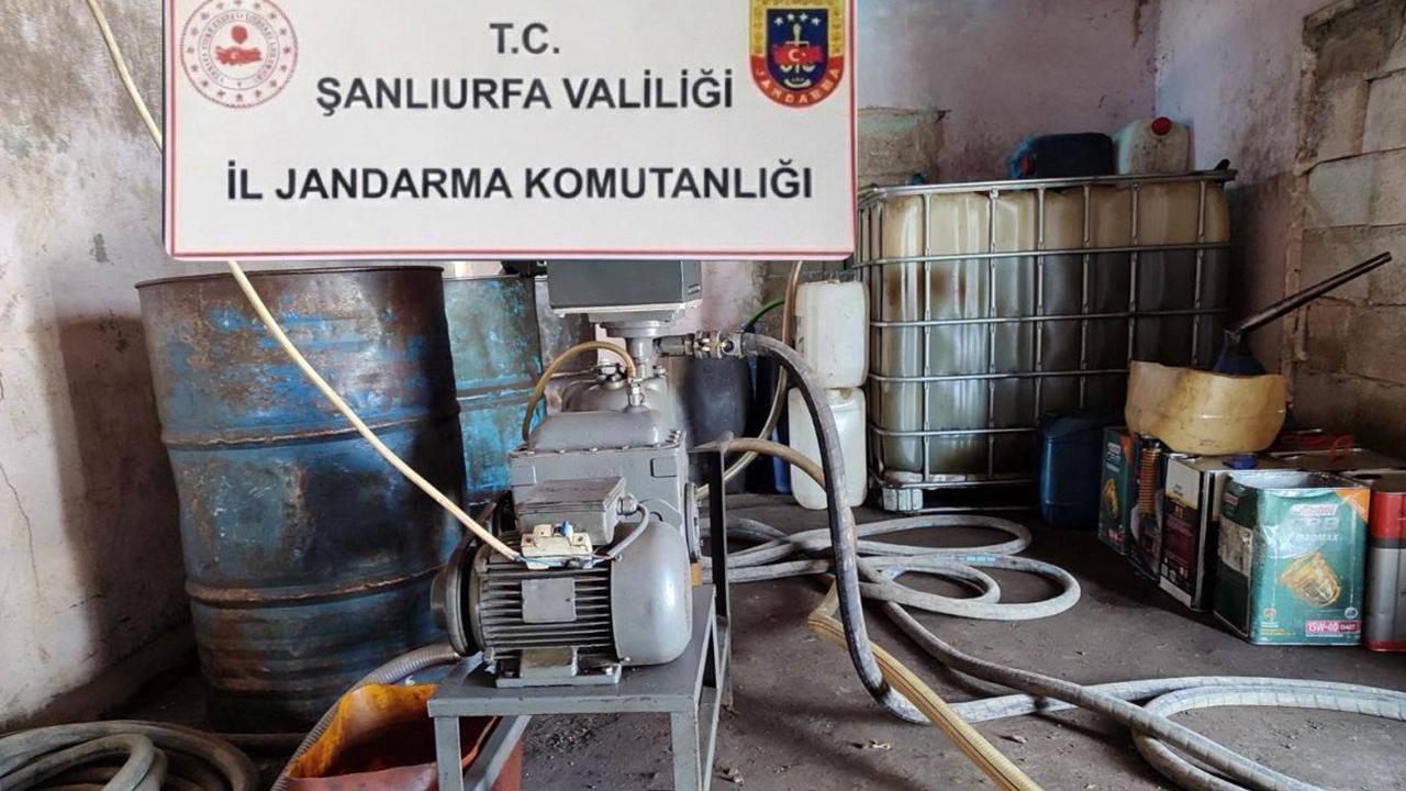 Şanlıurfa'da akaryakıt operasyonu!