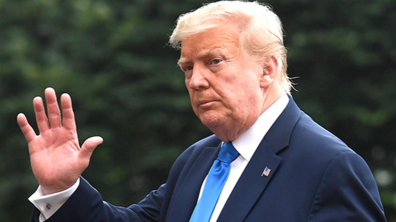 Trump: İşi bitirene kadar ayrılmayacağız!