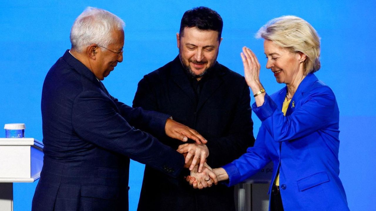 AB'den Ukrayna'ya 90 milyar euroluk krediye onay, Zelenskiy'den tam üyelik çağrısı