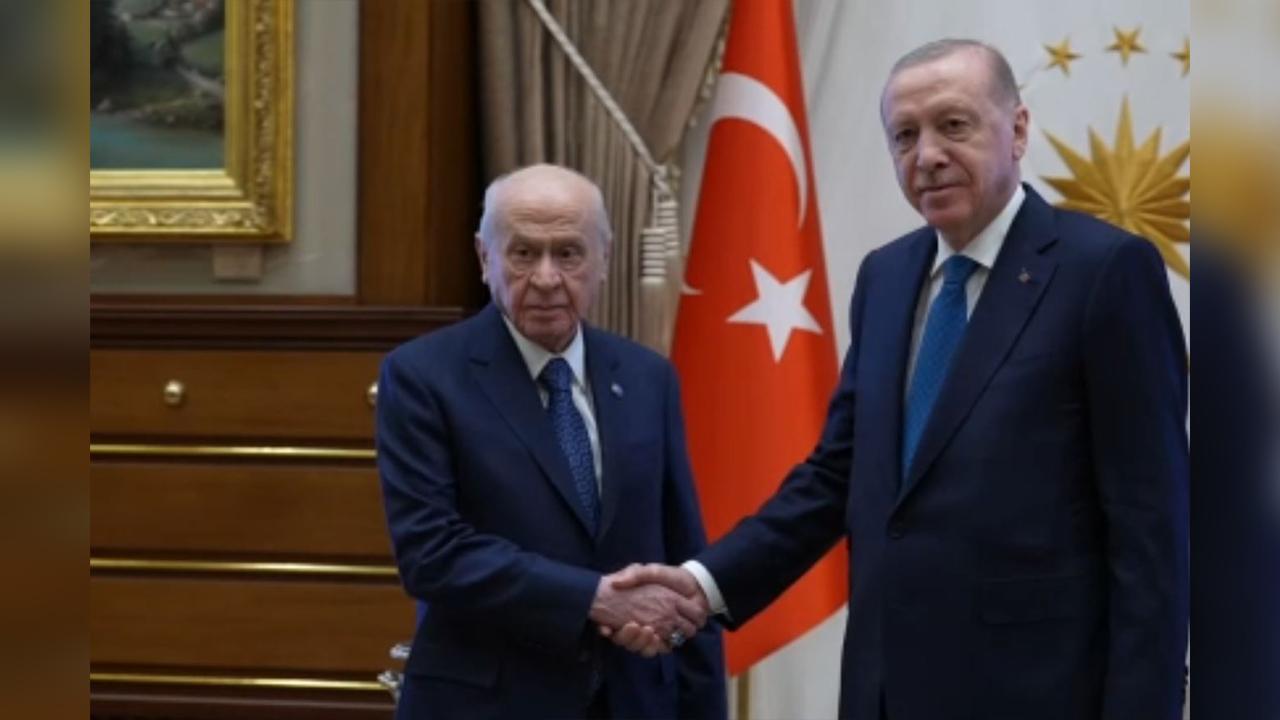 Cumhurbaşkanı Erdoğan ile MHP lideri Bahçeli görüşmesi sona erdi!