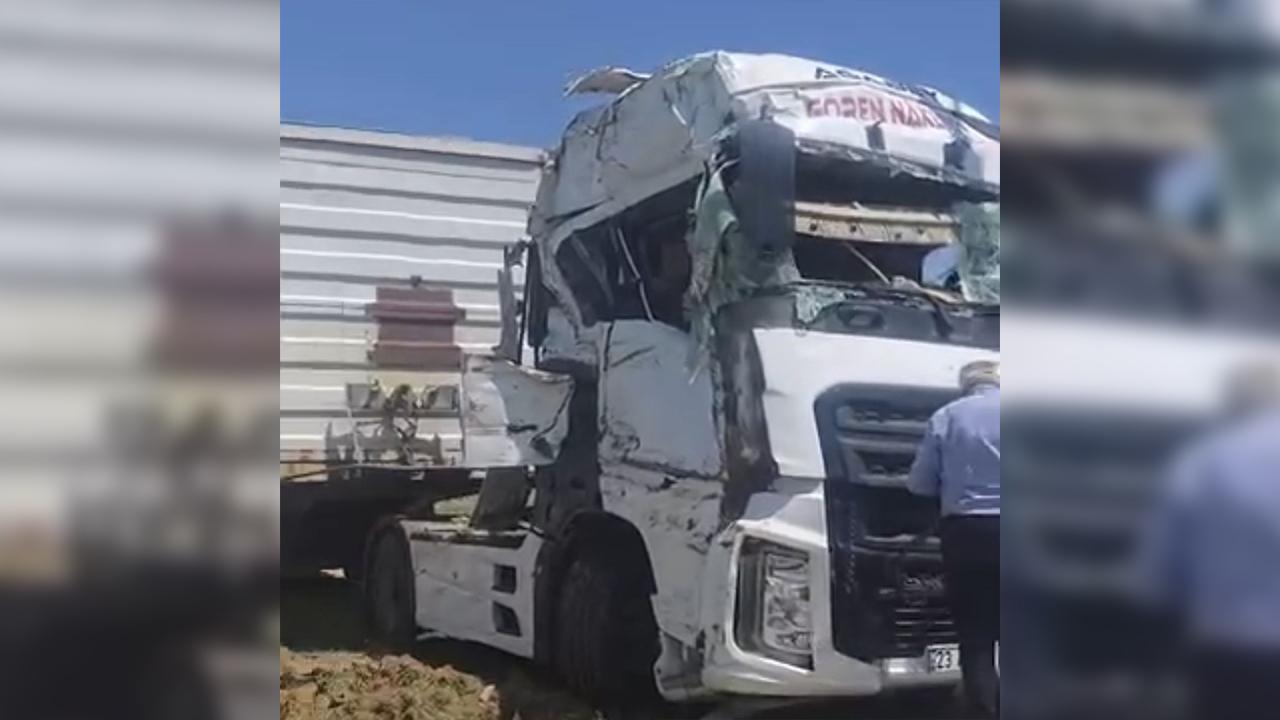 Koyun yüklü tır devrildi: Onlarca koyun telef oldu!
