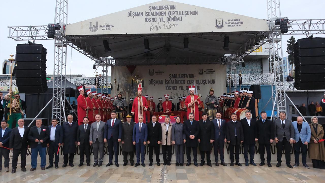 Şanlıurfa'da 11 Nisan Kurtuluş coşkusu!