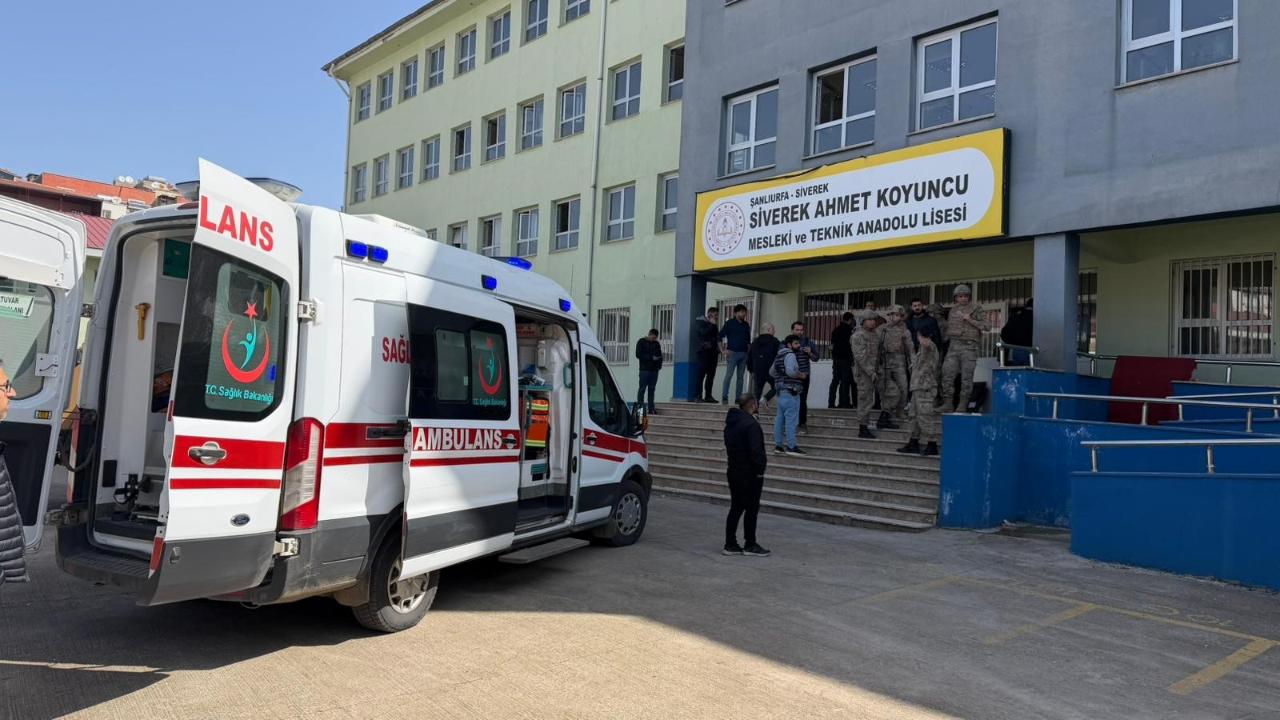 Şanlıurfa'da lisede silahlı saldırı: Yaralılar var!