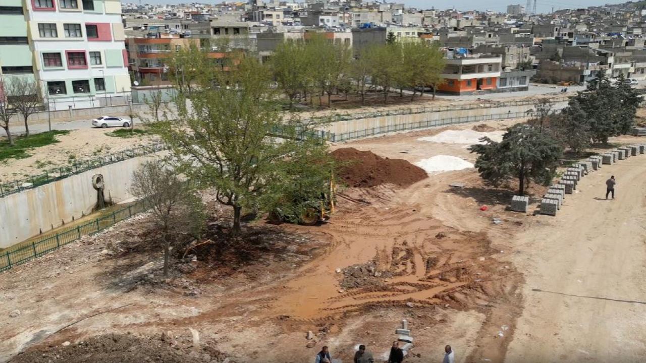 Şanlıurfa'da selde zarar gören parklar yeniden yapılıyor!
