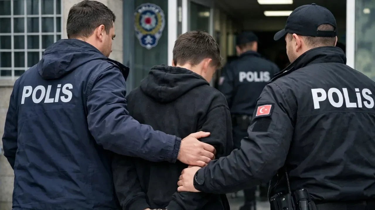 Sosyal medyadan asılsız paylaşım yapan çocuk gözaltına alındı!
