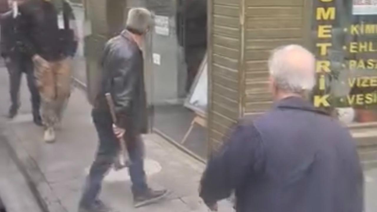 Trafikte balta dehşeti!