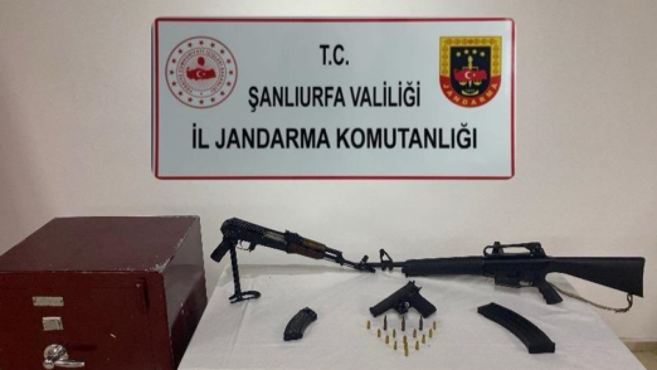 Urfa’da operasyon! Silah ve mühimmat ele geçirildi!