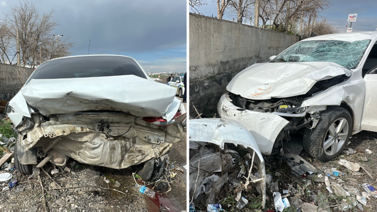 Urfa'da otomobil yayaya çarptı: 1’i ağır 2 yaralı!