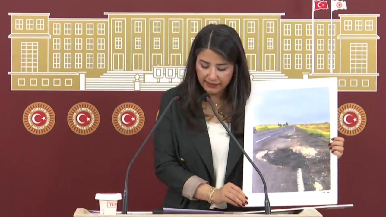 Vekil Ayan, Halfeti'deki yol sorununu Meclis gündemine taşıdı!