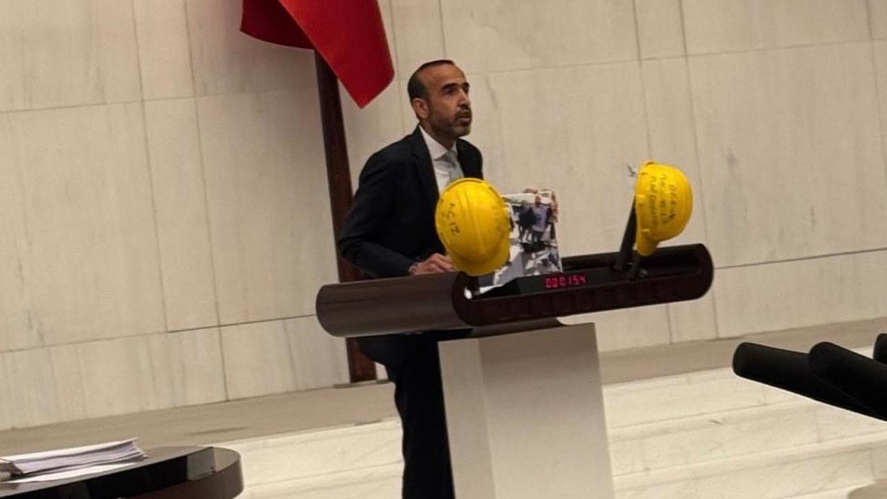 Vekil Şenyaşar, Maden işçilerinin sorununu Meclis'e taşıdı!