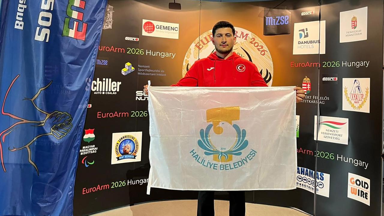 Avrupa Bilek Güreşi 3'ünçüsü Haliliye'den çıktı!