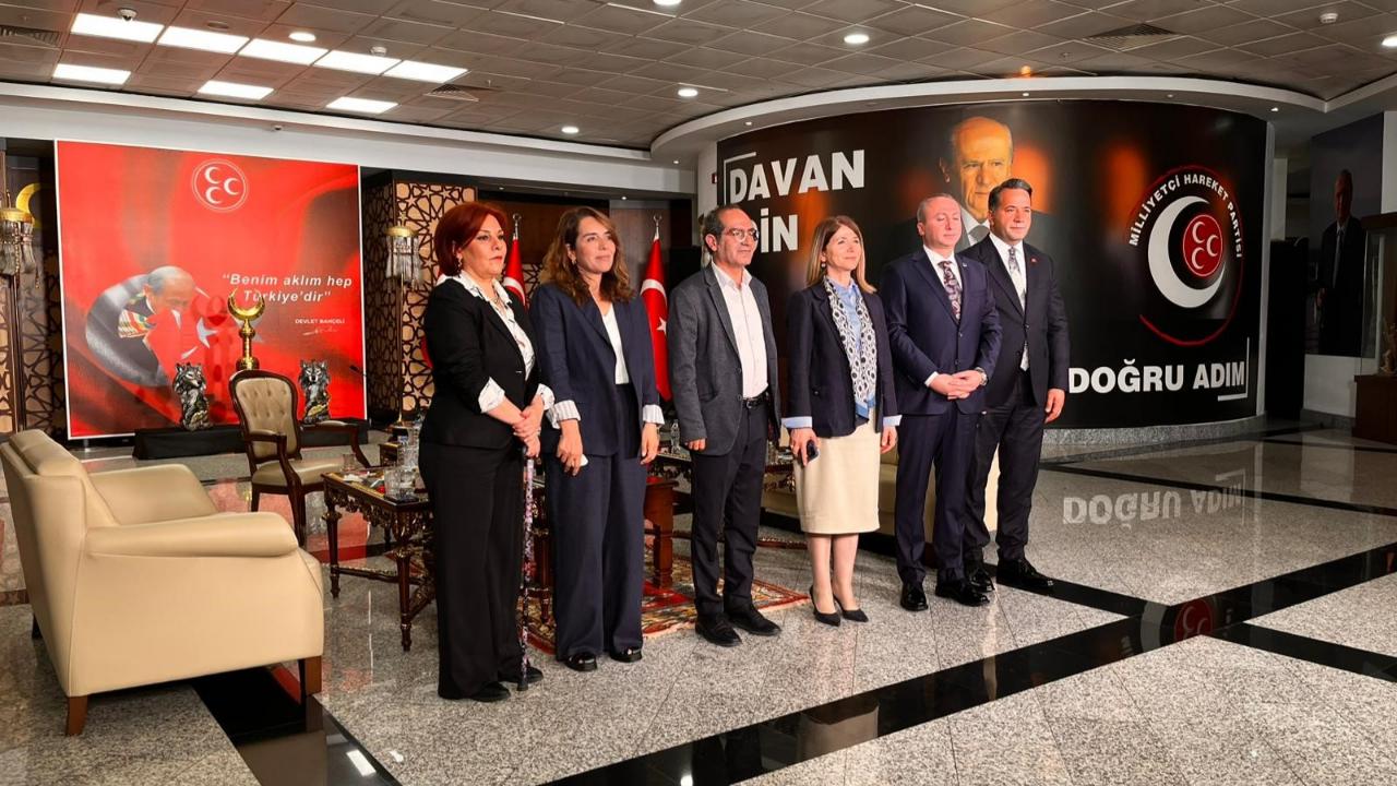 DEM Parti, MHP'ye bayram ziyaretinde bulundu!