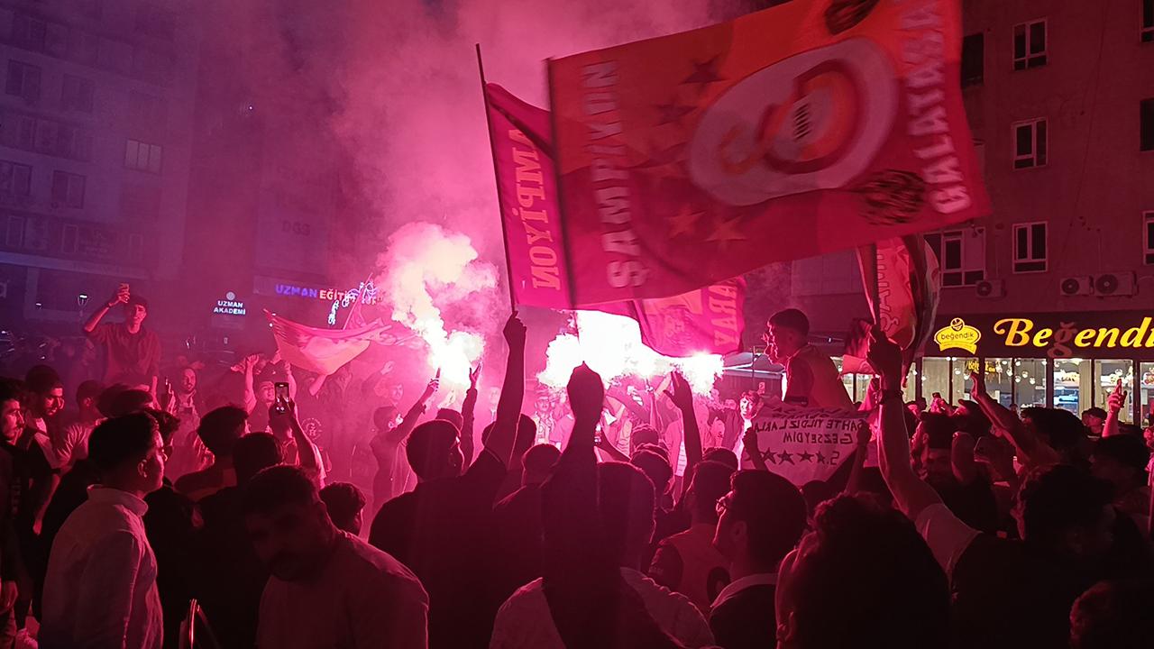Galatasaray’ın şampiyonluğu Urfa’da coşkuyla kutlandı!