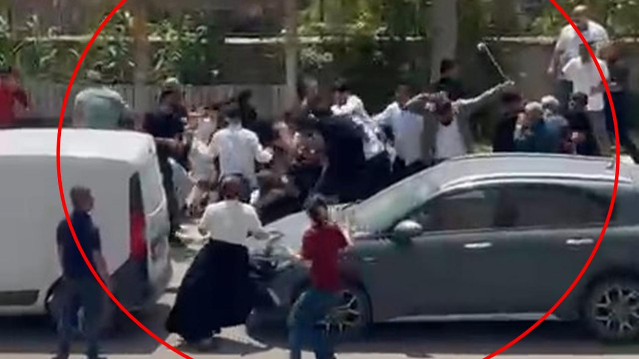 İki aile arasında taşlı, sopalı ve bıçaklı kavga: Çok sayıda gözaltı!