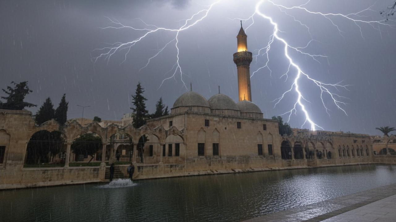 Meteoroloji’den sağanak uyarısı: Şanlıurfa’da yağış bekleniyor!
