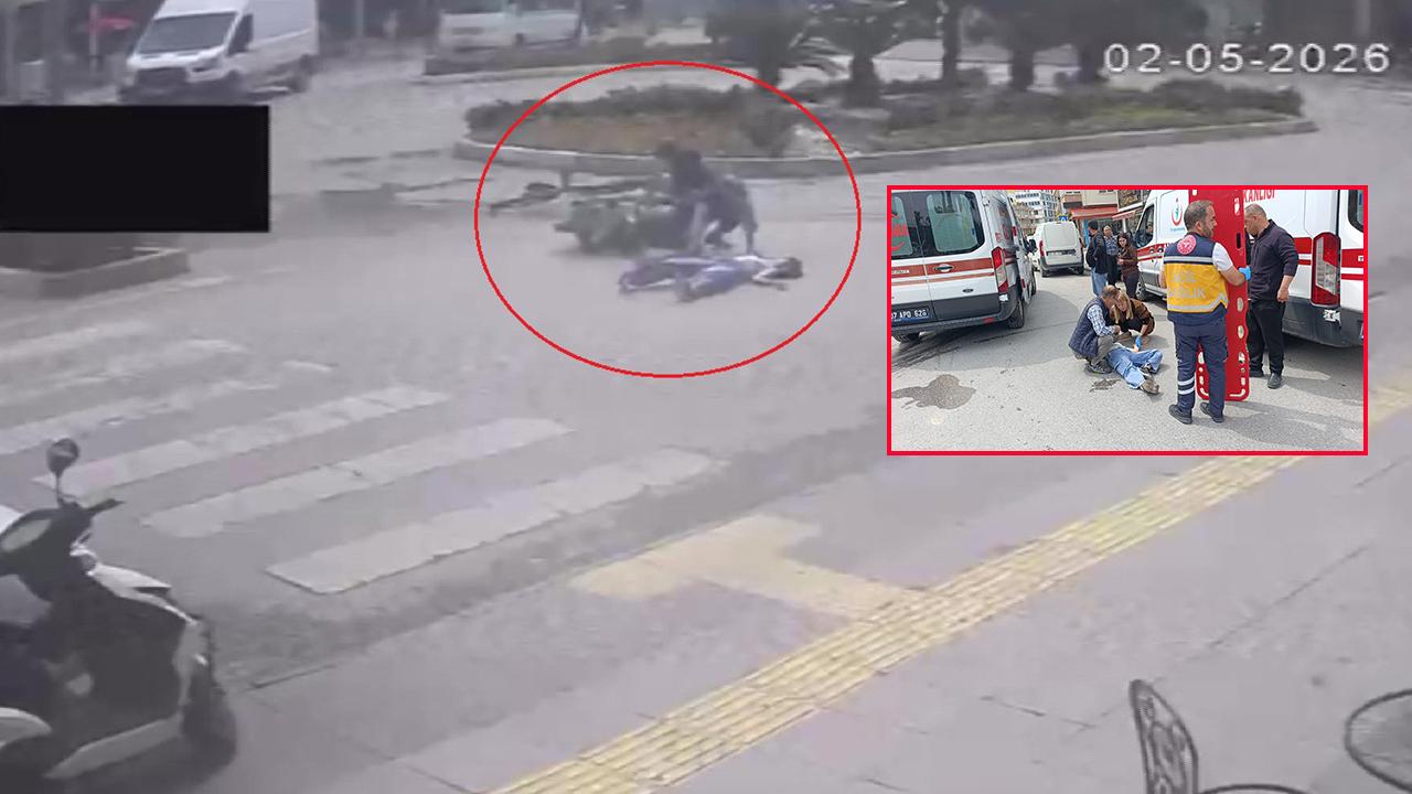 Yaya geçidinde feci kaza!