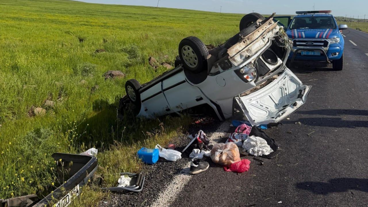 Şanlıurfa’da feci kaza: 5 yaralı